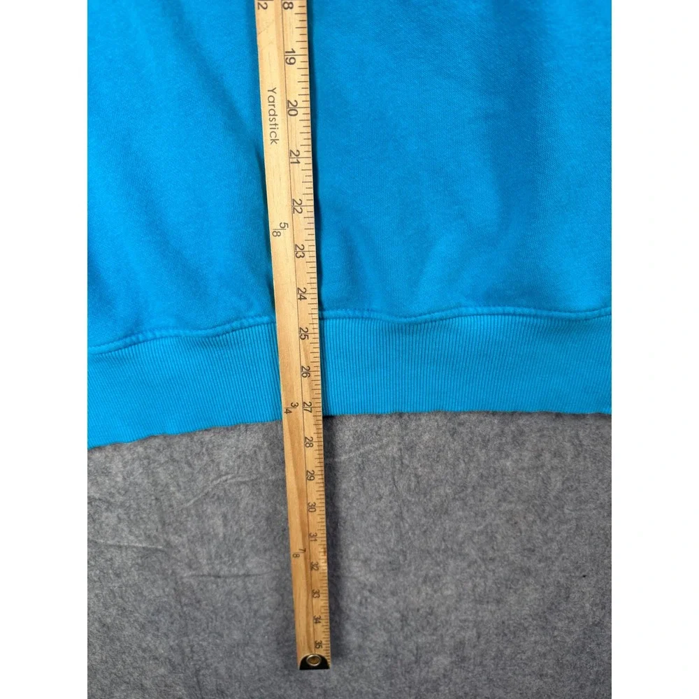 The North Face Sweatshirt Mens XXL Blue Cotton Fleece Pullover Logo Gorpcore XXL